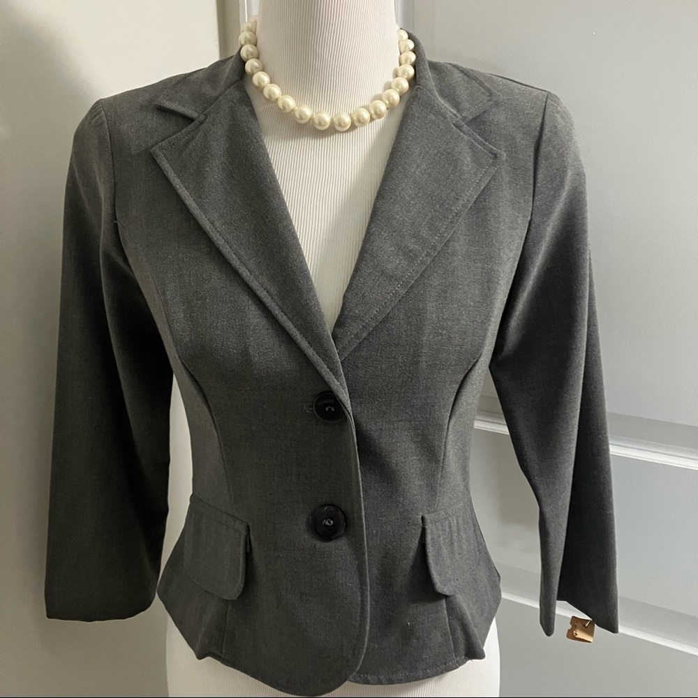 XOXO| vintage gray suit | size M